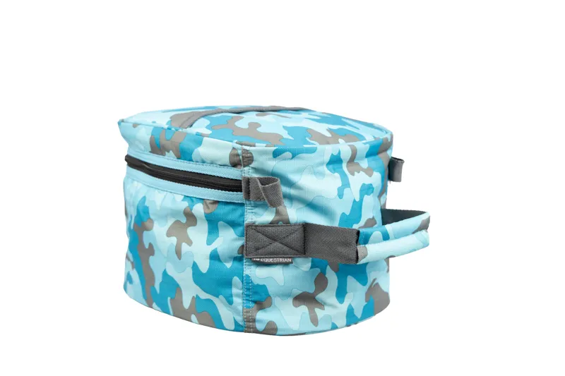 Hy Equestrian DynaForce Hat Bag - Pacific/Grey